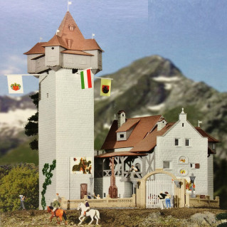 Château fort-HO-1/87-KIBRI 39001