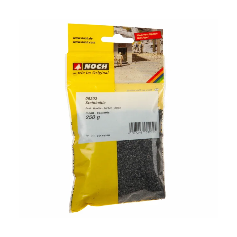 Pierres Naturelles Charbon 250g - NOCH 09202 - HO 1/87