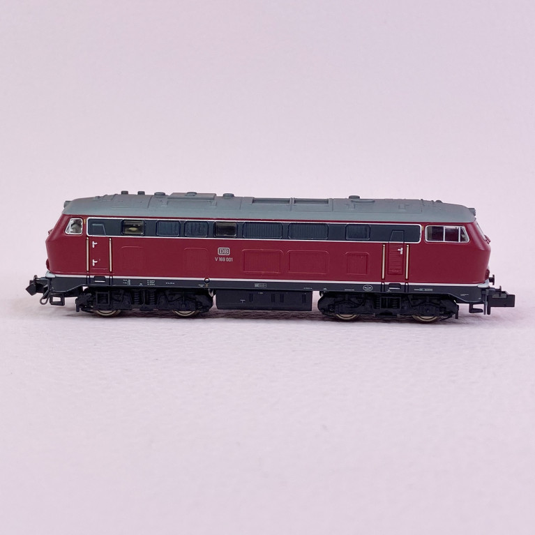 Locomotive diesel V 169 001 DB , Ep IIII, digital son - MINITRIX 16276 - N 1/160