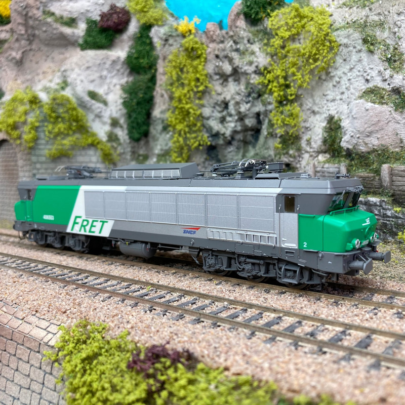 Locomotive électrique CC6553, Vénissieux, FRET Sncf, Ep V et VI - LSMODELS 10332 - HO 1/87