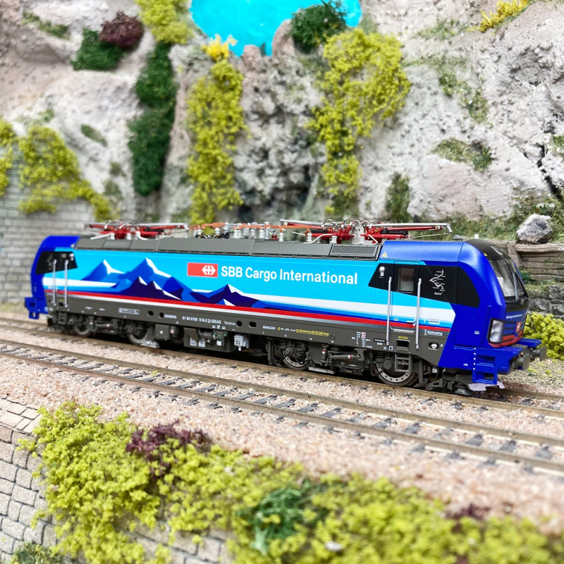 Locomotive électrique Vectron 516-2 "Cargo International, SBB, Ep VI - LSMODELS 17111 - HO 1/87