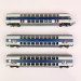 3 voitures à 2 étages 2CL, 1/2CL et pilote, DSB, Ep VI - MARKLIN 43599 - HO 1/87