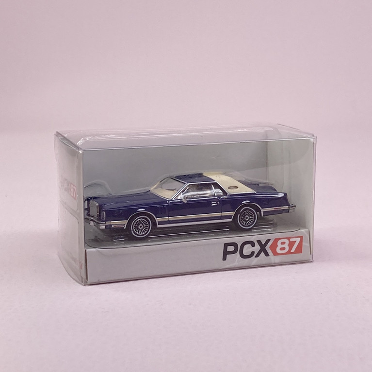 Lincoln Continental Mark V, Bleu Foncé - PCX870352 - HO 1/87