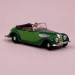 BMW Roadster Cabriolet 327 avec personnage - BUSCH 40254 - HO 1/87