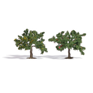 Arbres fruitiers 75 mm (x2) - BUSCH 6849 - HO 1/87