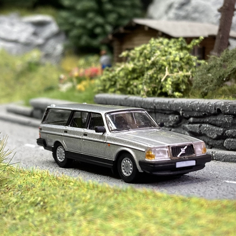 Volvo 240 GL Break Argent - PCX870396 - HO 1/87