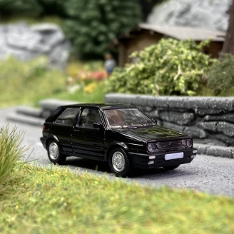 VW Golf 2 GTI Noir - PCX870305 - HO 1/87