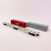 Wagon porte conteneurs Sggrss "MOL / CARU" AAE, Ep VI - MARKLIN 47811 - HO 1/87