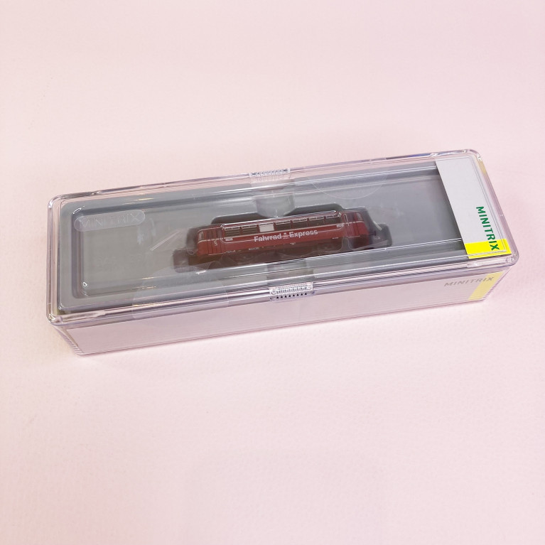 Remorque d'autorail VB 998 069-9 " Fahrrad Express", DB, Ep V digital - MINITRIX 15388 - N 1/160-