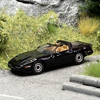 Corvette C4 Noir - PCX870317 - HO 1/87