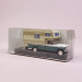 Jeep Gladiator B, Camping Car, Blanc Vert - BREKINA 19837 - HO 1/87