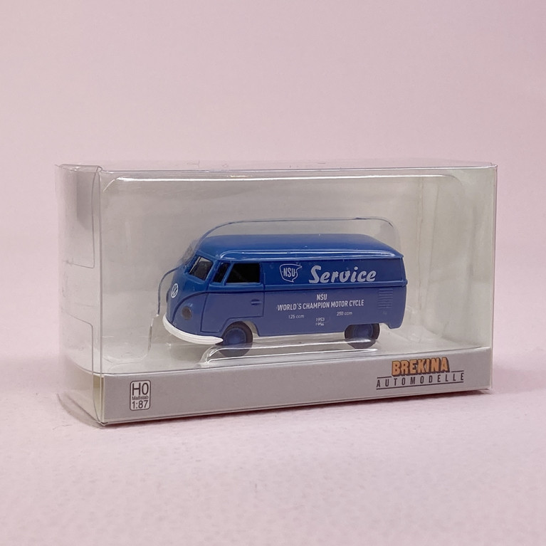 Combi VW T1b Split Window, "NSU Service" - BREKINA 32066 - HO 1/87