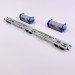 Wagon porte conteneurs SGGMRS90 "TROLL" ÖBB, Ep VI - MEHANO 90662 - HO 1/87