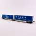 Wagon porte conteneurs SGGMRS90 "China Railway" AAE, Ep VI - MEHANO 90702 - HO 1/87