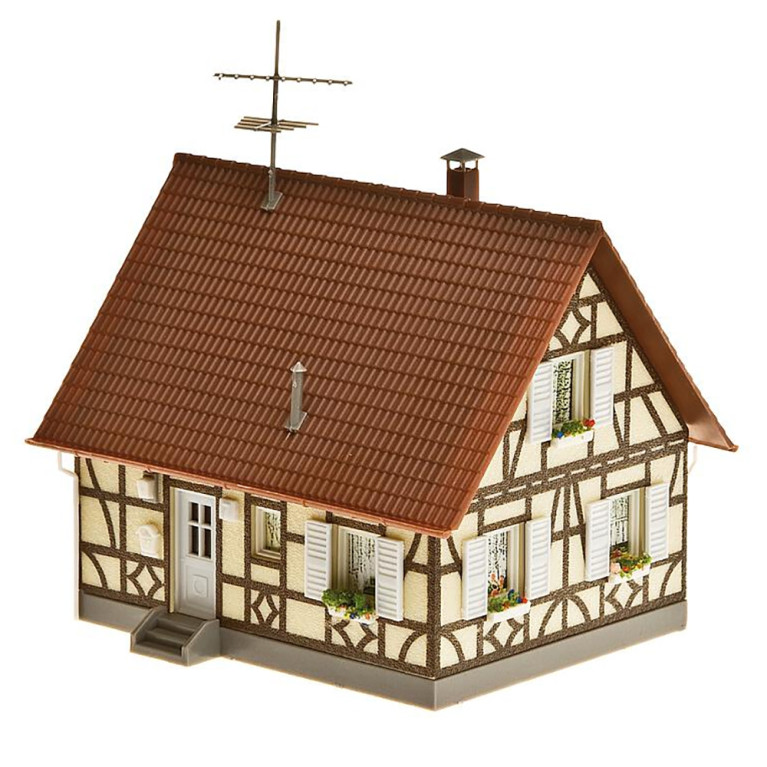 Maison individuelle à colombages - FALLER 130221 - HO 1/87