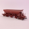 Wagon trémie à ballast T1 Uas, Sncb, Ep VI - REE WB756 - HO 1/87