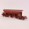 Wagon trémie à ballast T1 Uas, Sncb, Ep VI - REE WB756 - HO 1/87