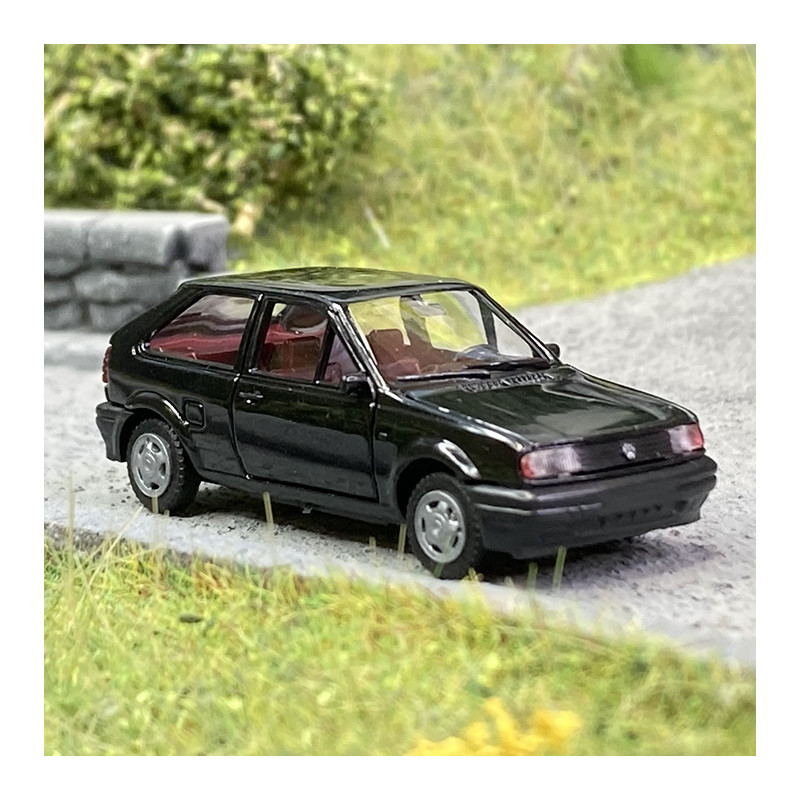 VW Polo II coupé restylée (2F), Noir - AWM 0030 - HO 1/87