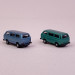 VW T3 Civils, Métallisés (x2) - MINIS LC4347 - N 1/160