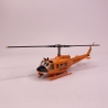 Hélicoptère Bell UH 1D Orange - SCHUCO 452663300 - HO 1/87