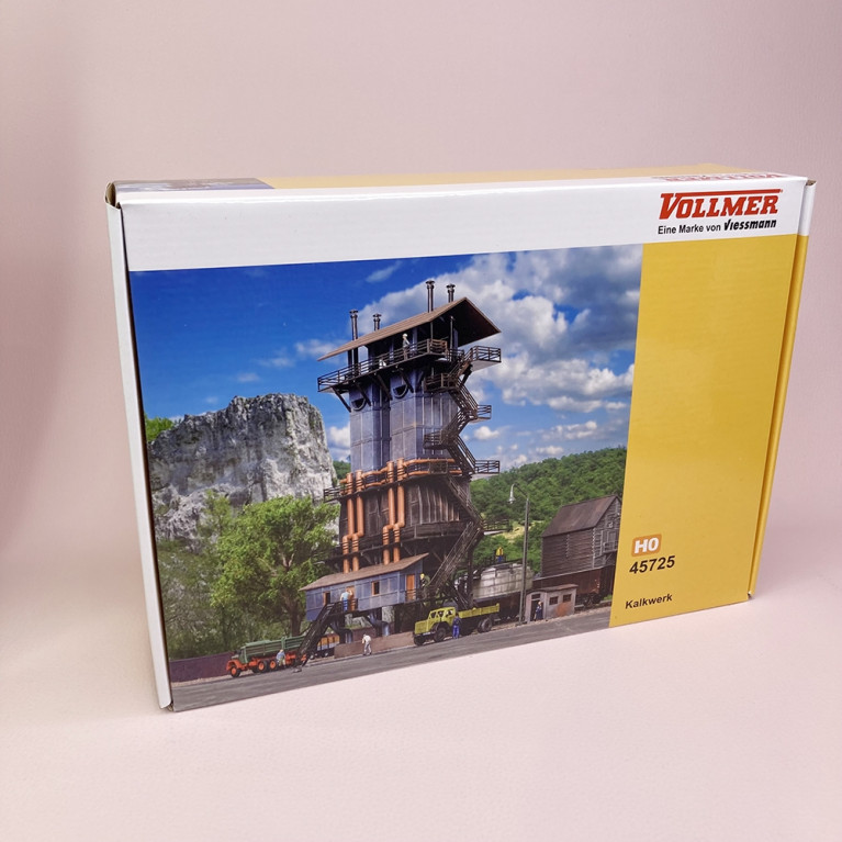 Silo à Chaux (Kalkwerk) - VOLLMER 45725 - HO 1/87