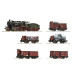 Coffret Train de marchandises KPEV, digital son 3R Ep I - ROCO 61482 - HO 1/87