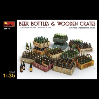 Set de bouteilles bière et vin  - 1/35 - MINIART 35574