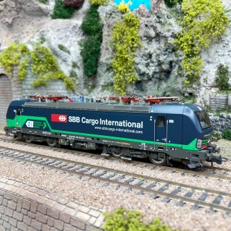 Locomotive électrique 193 258-1 "Cargo International" CFF, Ep VI digital son - ROCO 71955 - HO 1/87