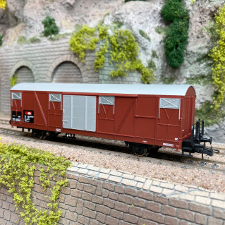 Wagon couvert type Gbs pour marchandises, Sncf, Ep V - ROCO 76661 - HO 1/87