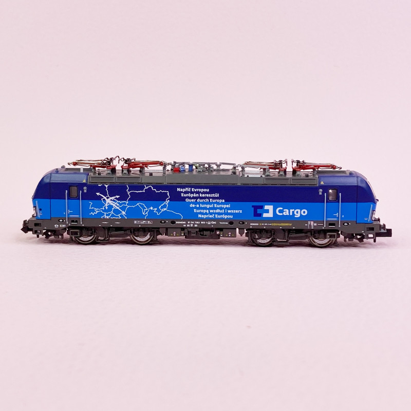Locomotive électrique 383 003-1 Cargo, CD, Ep VI digital son - FLEISCHMANN 739395 - N 1/160