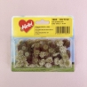 Touffes fleuries Lilas / Blanc 5-6 mm (x100) - HEKI 1805 - HO 1/87