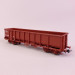 Wagon tombereau FAS rouge 606 sans passerelle, Sncf, Ep V - REE WBSE013 - HO 1/87