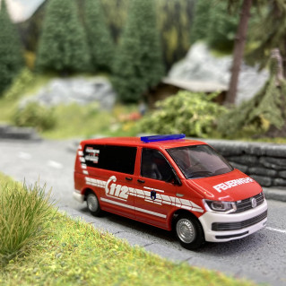 Volkswagen Transporter T6 Pompiers - RIETZE 53738 - HO 1/87