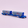 Wagon porte conteneurs MMC3E "Rail Sider", Renfe , Ep VI - ARNOLD HN6592 - N 1/160