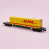 Wagon porte conteneurs Sgnss "DHL", CEMAT, Ep VI - ARNOLD HN6588 - N 1/160