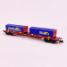 Wagon porte conteneurs Sgnss "Dani Transporti", FS, Ep VI - ARNOLD HN6586 - N 1/160