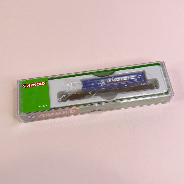 Wagon porte conteneurs Sgnss "Di Martino", CEMA FS, Ep VI - ARNOLD HN6585 - N 1/160
