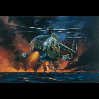 Hélicoptère de combat AH - 6 "Night Fox" - ITALERI 017 - 1/72