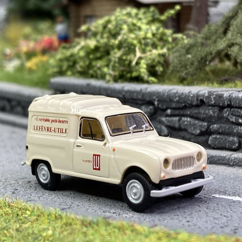 Renault 4L fourgonnette "LU" - BREKINA / SAI 2451 - HO 1/87