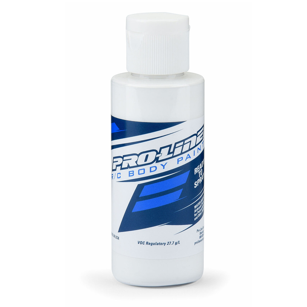 Peinture Aérographe, Carrosseries RC, Blanc, 60ml - Pro Line 632500