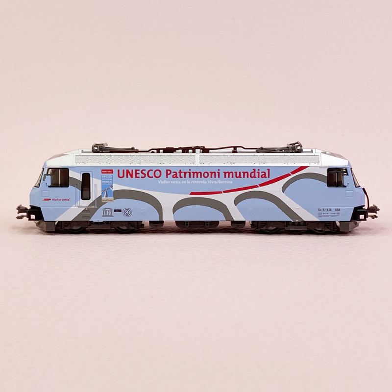 Locomotive électrique Ge4/4 III "Glacier Express", RhB, Ep VI - KATO 3101-3 (7074059) - N 1/160