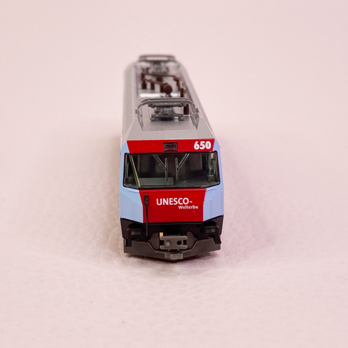 Locomotive électrique Ge4/4 III "Glacier Express", RhB, Ep VI - KATO 3101-3 (7074059) - N 1/160