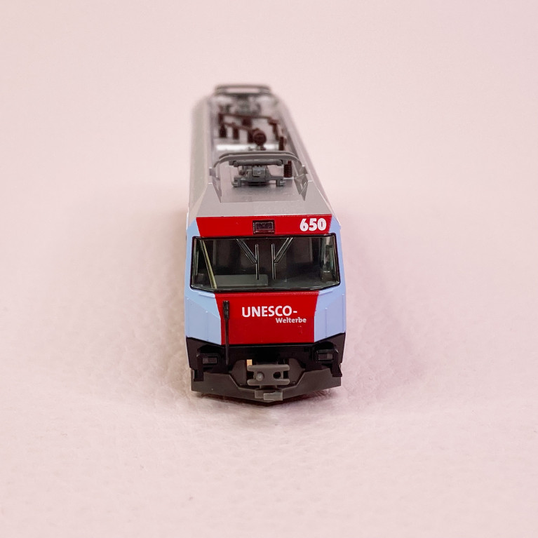Locomotive électrique Ge4/4 III "Glacier Express", RhB, Ep VI - KATO 3101-3 (7074059) - N 1/160