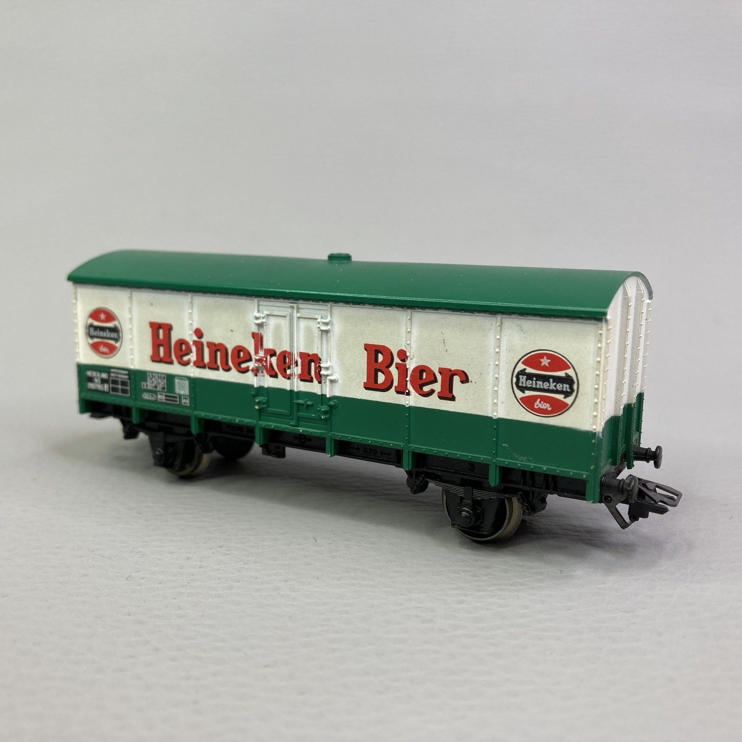 Heineken JOUEF HO Wagon couvert HEINEKEN Réf 6270 Années 60/70  SNCF 
