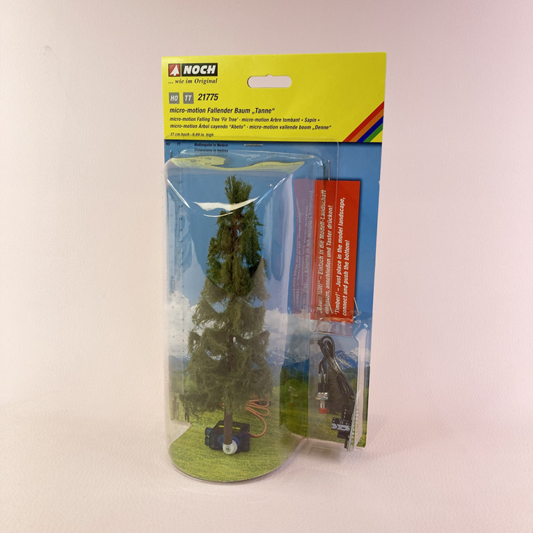 Arbre tombant "sapin", animé - NOCH 21775 - HO 1/87