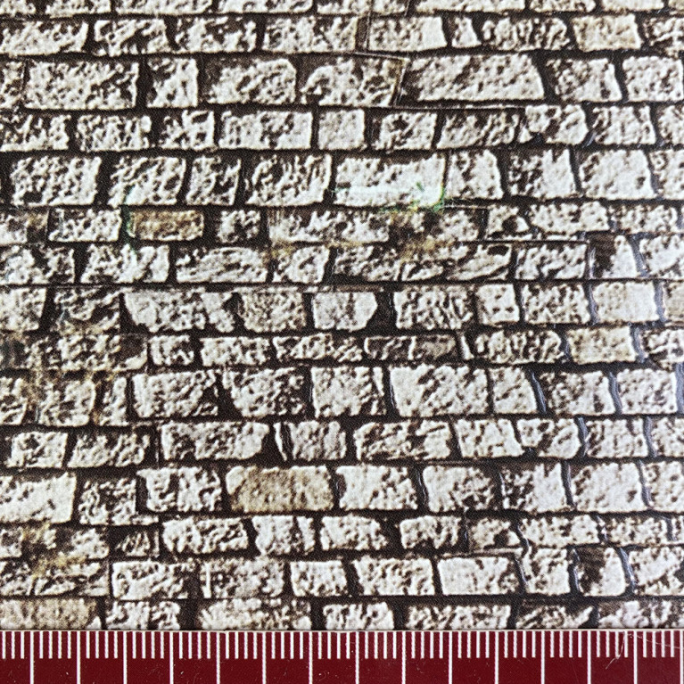 Plaque Mur "Quaderstein" Souple - NOCH 57560 - HO 1/87