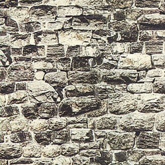 Plaque Mur "Granit" Souple - NOCH 57510 - HO 1/87