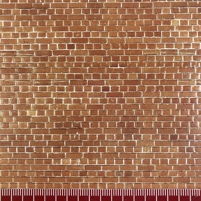 Plaque Mur "Briques" Souple - NOCH 57550 - HO 1/87
