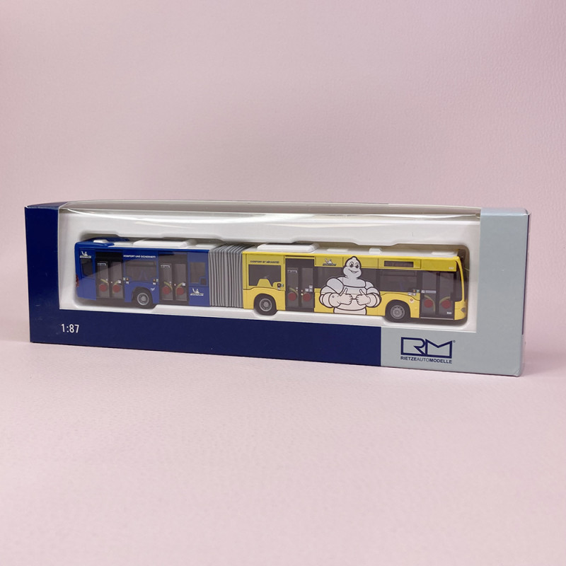 Bus à soufflet, Mercedes Citaro G15 MICHELIN - RIETZE 73689 - HO 1/87