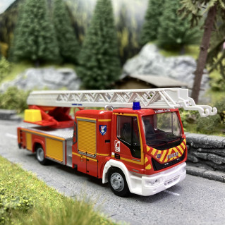 Magirus DLK 32 Pompiers SIDS Vosges - RIETZE 68495 - HO 1/87